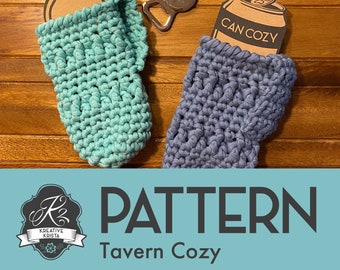 Crochet Pattern, Tavern Cozy Crochet Pattern Only, Digital Download, PDF, Printable Templates