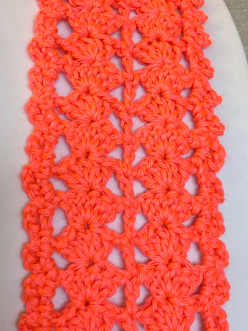 Lacy Crochet Scarf image 2