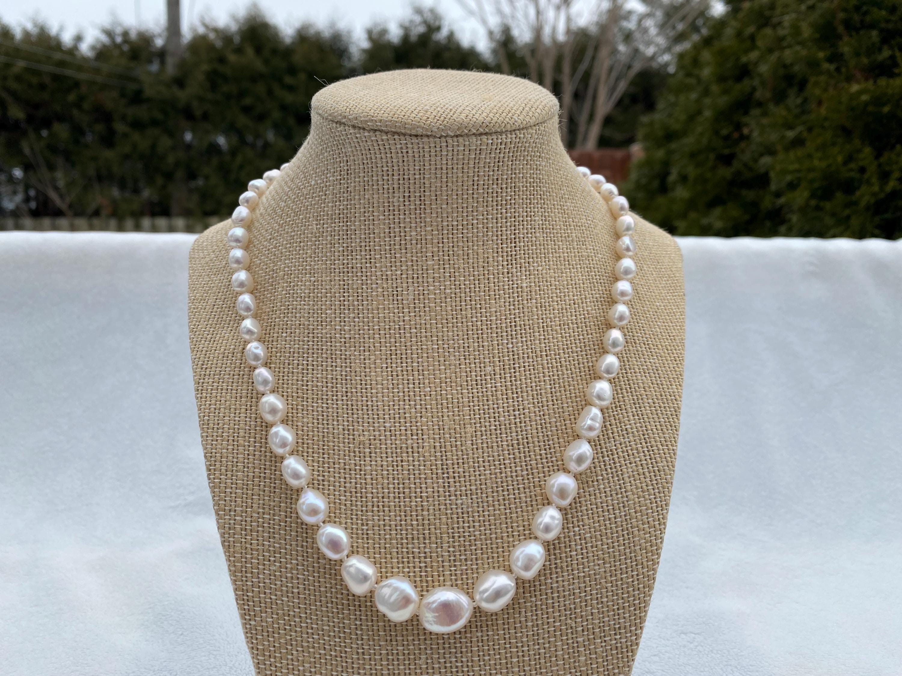 Collana Di Perle Lunghe 160 Cm Collana Di Maglioni Di Perle D'acqua Dolce Naturali Da 9-10 Mm Per Le Donne Regalo Di Gioielli 2022