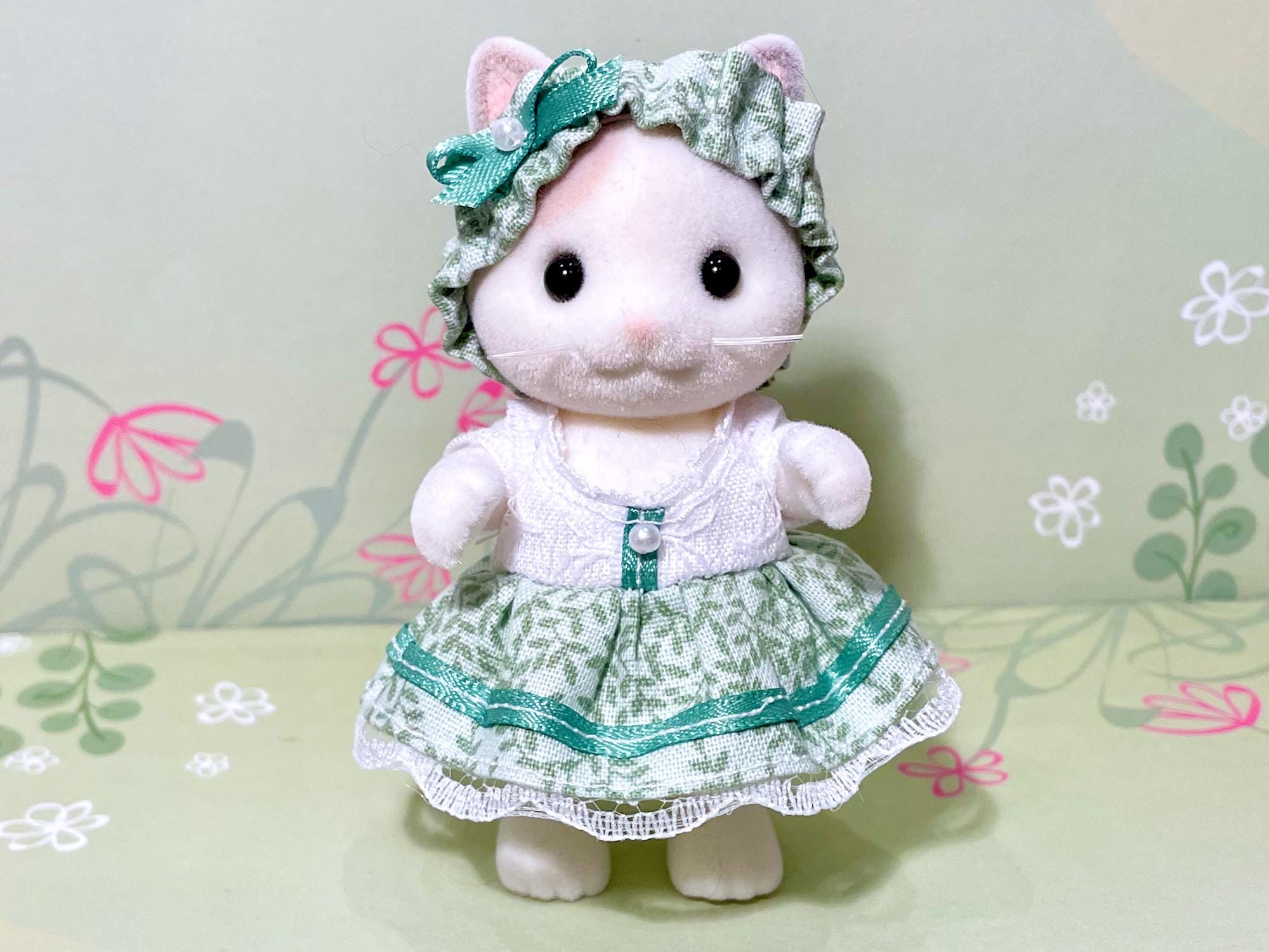 Calico Critters Green Outfit - Etsy