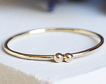 Gold Stack Ring, Gold Ring, Dainty Ring, Solid Gold Ring, Gold Stacking Ring, Gold Jewelry, 9ct Gold Ring, 9ct Gold Band, Simple Gold Ring