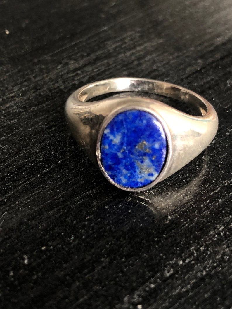 Mens Lapis Power Ring