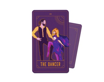 Fleetwood Mac Tarot Card - Stevie Nicks Card / Playing Card / Fleetwood Mac Gift / Classic Rock / 70s Music / Birthday Gift / Dance / Cards