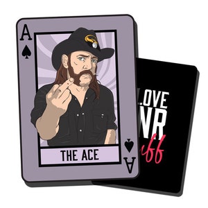 Naipe Lemmy Kilmister - Motorhead iloverockandrollstuff