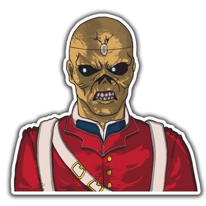 thumbnail interactive-video image 1 of Rayd Workshop – 2x "got Iron Maiden?" Die Cut Decal – Vinyl Sticker – USA Made – EBY-G309-WHT-2 1 of 2