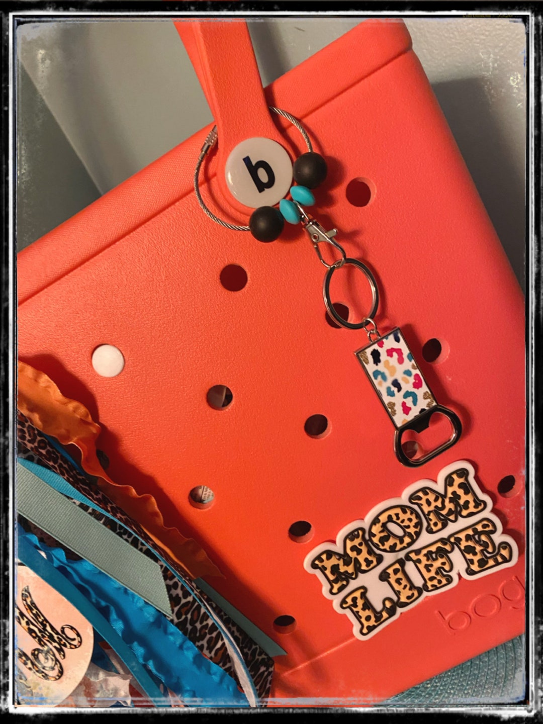 Custom Bottle Opener Bogg Bag Tassel Bogg Bag Charm Bogg Etsy