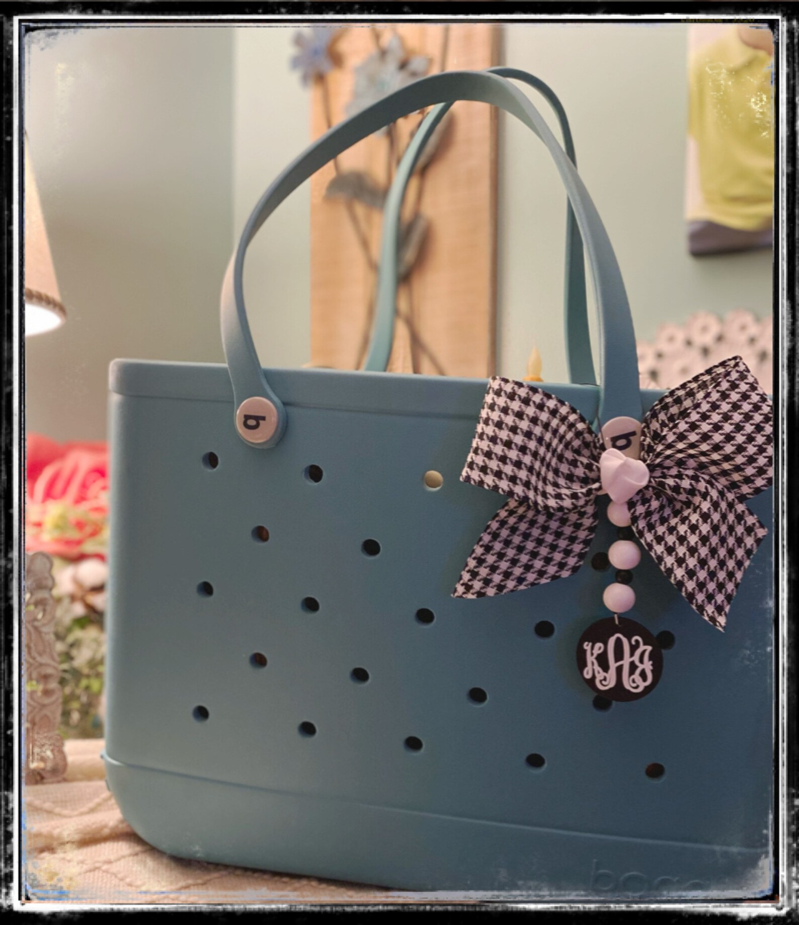 Bogg /beach Bag Tie on Bow Clip bag Not Includedbowbow Etsy