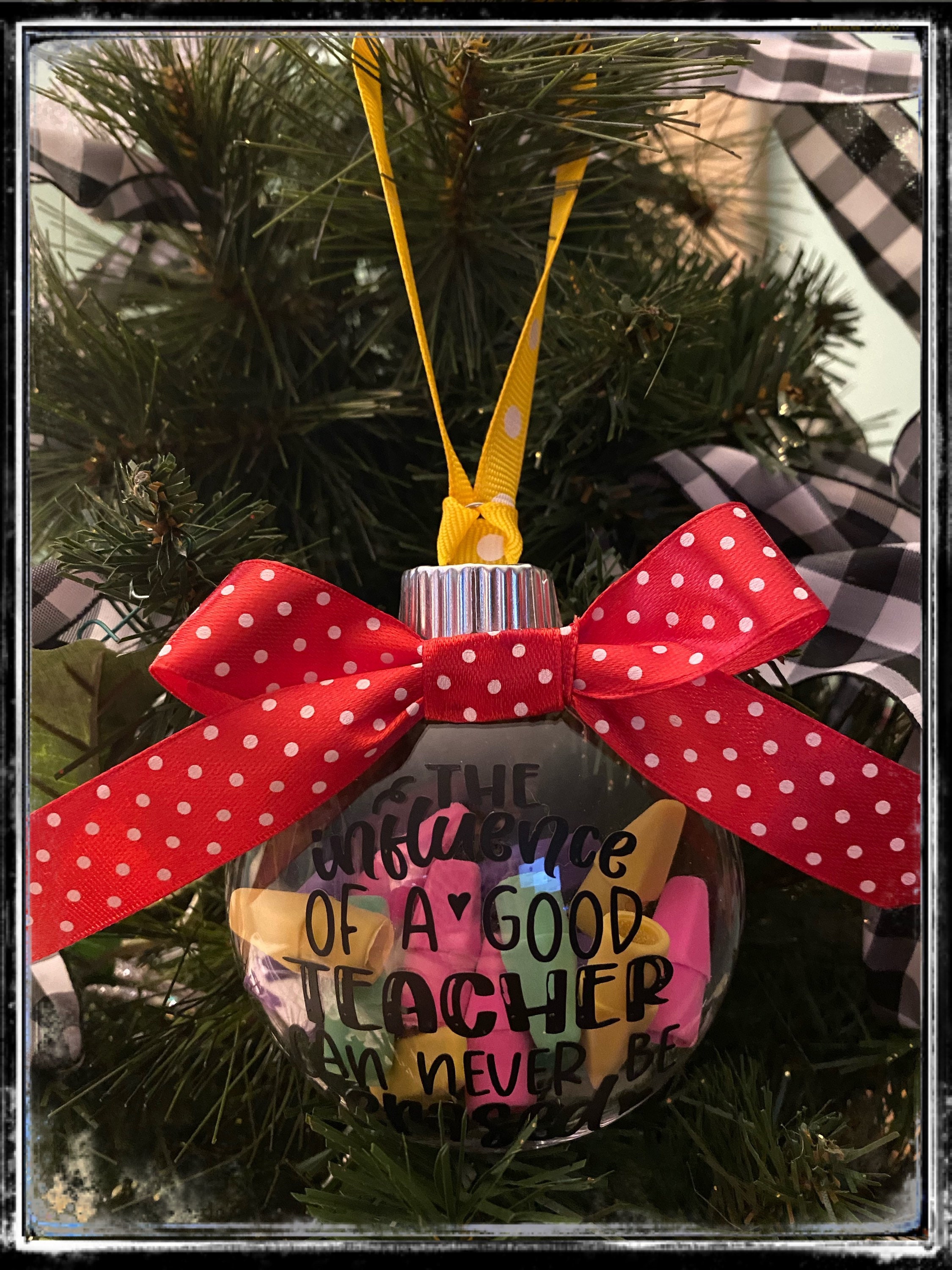 Teacher Eraser Ornamentthese Will Ship in About a Week From Etsy