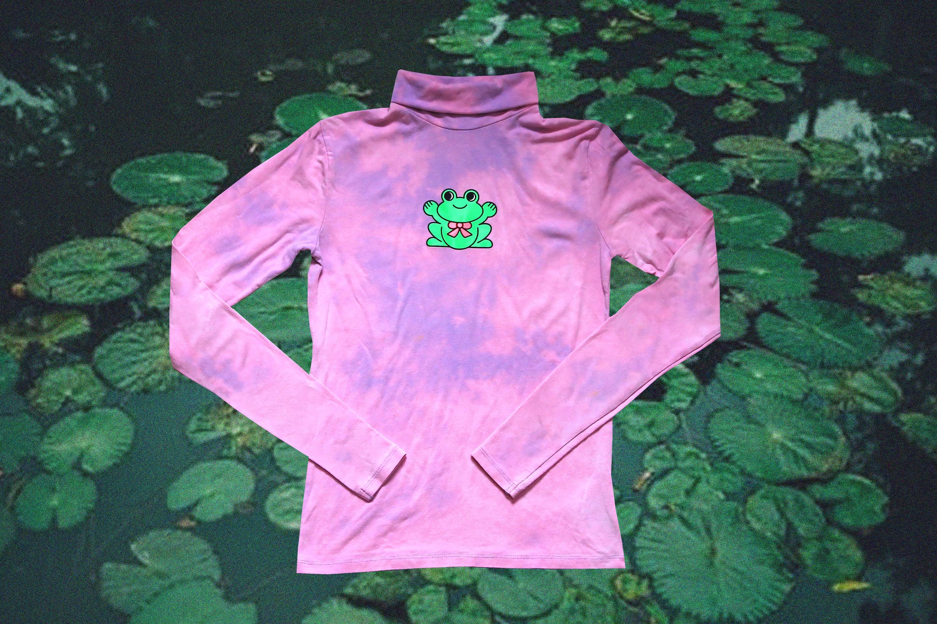 Crop top rose tie-dye - T-shirt en tricot pour femme - France