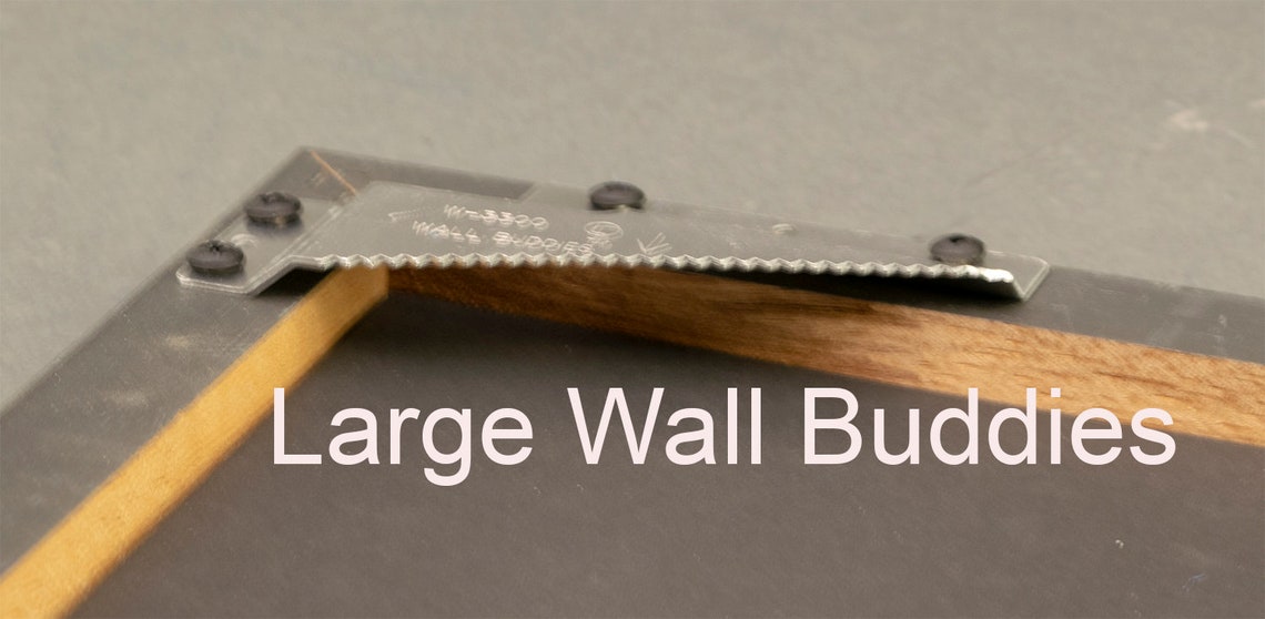 Wallbuddies Wall Buddies Wood Picture Hangers. Small up to 30 Etsy