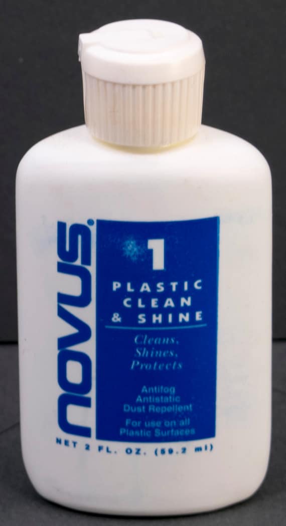 Novus 7020 | Plastic Clean & Shine #1 | 8 Ounce Bottle | Pack of 6