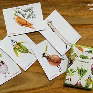 Veggiebirds Postcards image 7