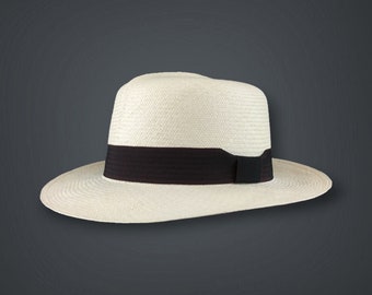 Genuine Panama Hat Montecristi Ecuador - "Óptimo" fino regular - High quality hat toquilla straw | Handmade Hat | Gift idea | Men and women