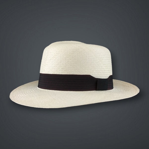 Genuine Panama Hat Montecristi Ecuador - "Óptimo" fino regular - High quality hat toquilla straw | Handmade Hat | Gift idea | Men and women