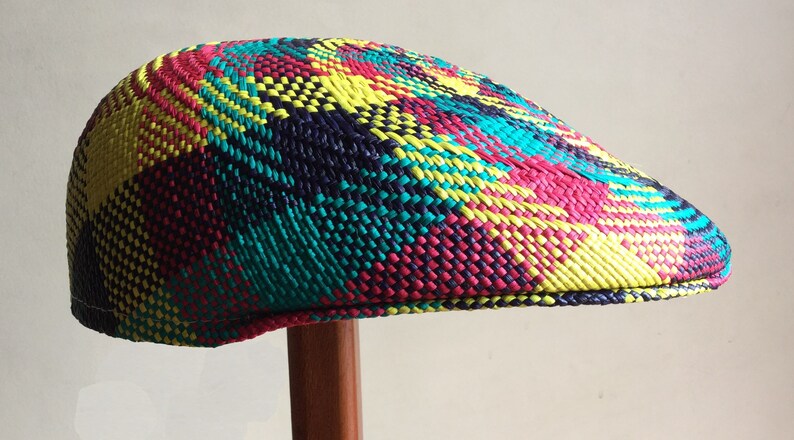 Original Panama Hat from Montecristi fun Flat cap Ivy