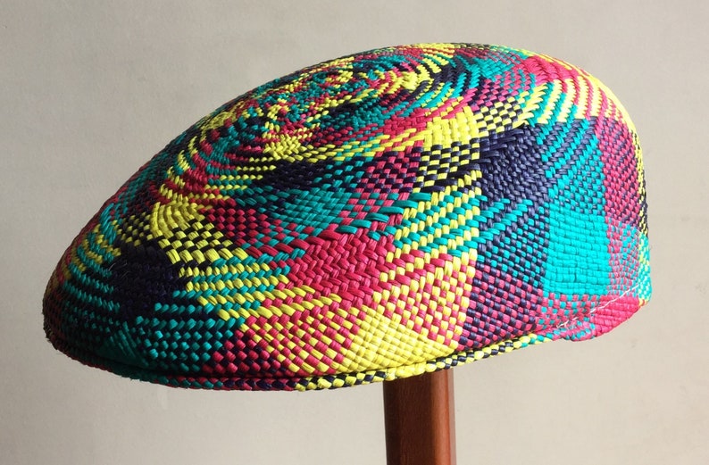 Original Panama Hat from Montecristi fun Flat cap Ivy