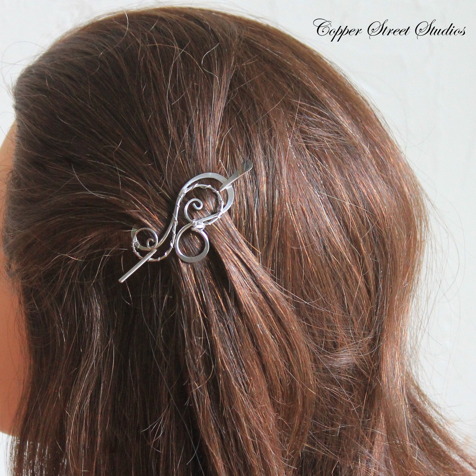Tiny Hair Clip for Thin Hair or Short Hair With Crystal Etsy