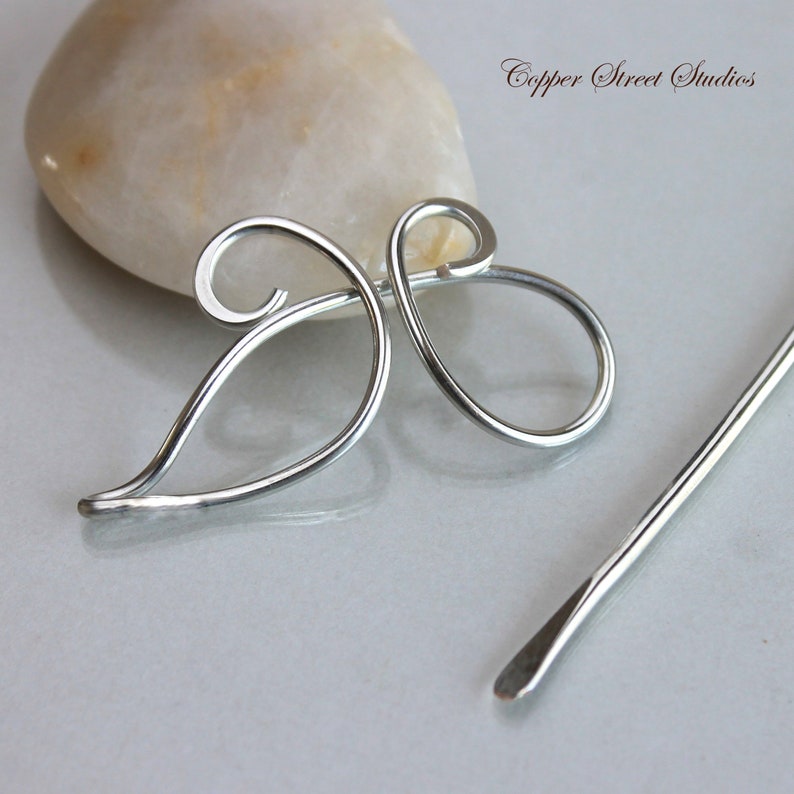 Very Small Wire Leaf Hair Clip For Women With Fine Or Thin Etsy