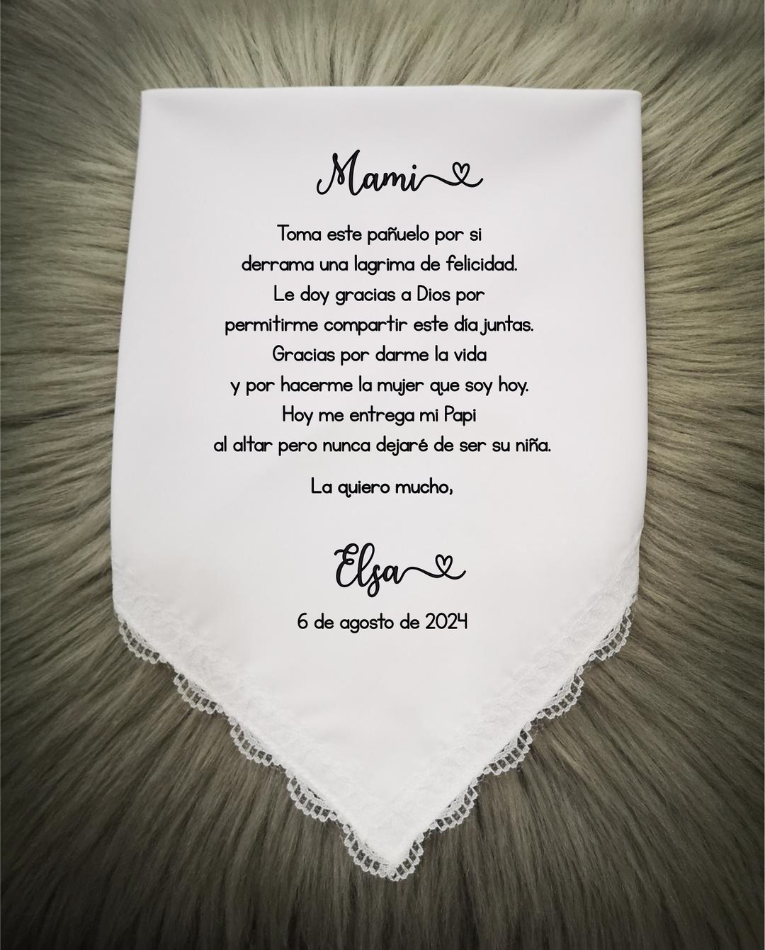 Spanish Wedding, Spanish Handkerchief, Mama De La Novia, Mother of the