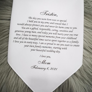 Son Handkerchief -My Son Wedding Gift- Groom gift, Son, Groom, The day you were born was so special-Wedding Gift For Groom From Mom-HY1256