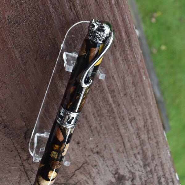 Handcrafted Cat twist pen