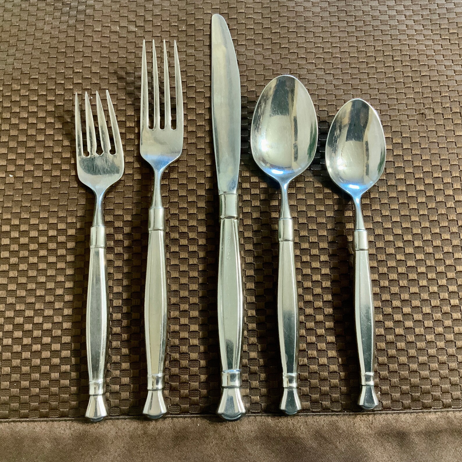 Antique MERIDEN CUTLERY CO. 1855 Bone Handled Silver Plate Etsy