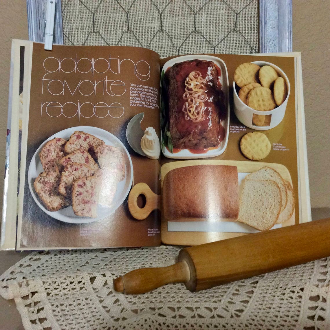 Vintage BHG Cookbook Better Homes and Gardens Food Processor Etsy