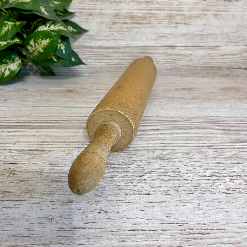 Vintage 17 Long Wood Rolling Pin Pies Cookies Etsy