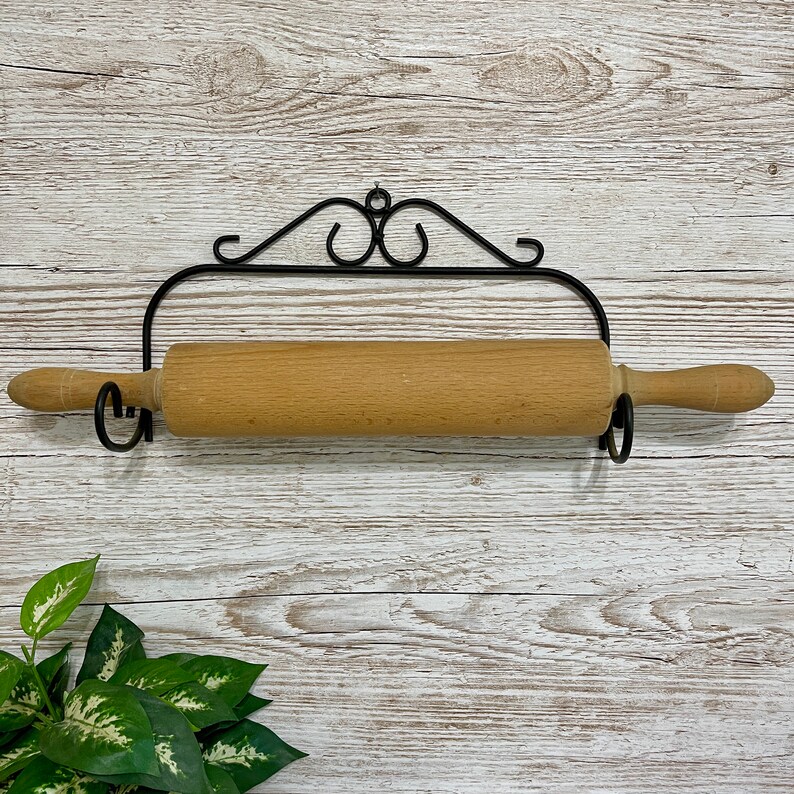 Vintage 17 Long Wood Rolling Pin Pies Cookies Etsy