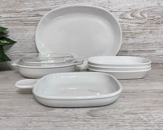 Corning Ware® Heat, Serve, Snack and Store Set Platter, Grabit Tray