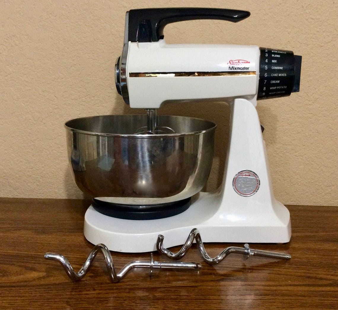 Vintage Sunbeam Mixmaster American Classic 60th Anniversary Etsy
