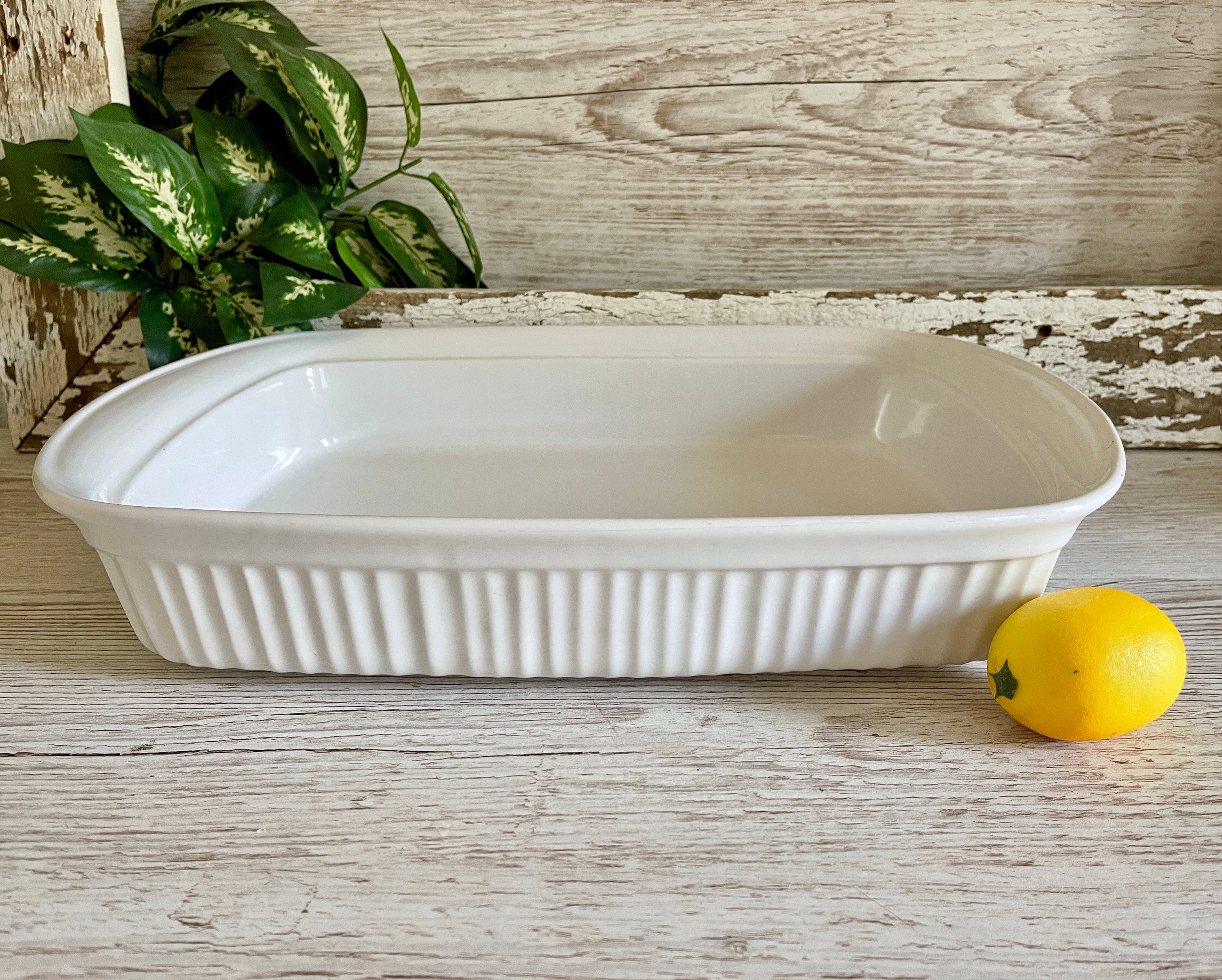 Corningware french white clearance 9 x 13