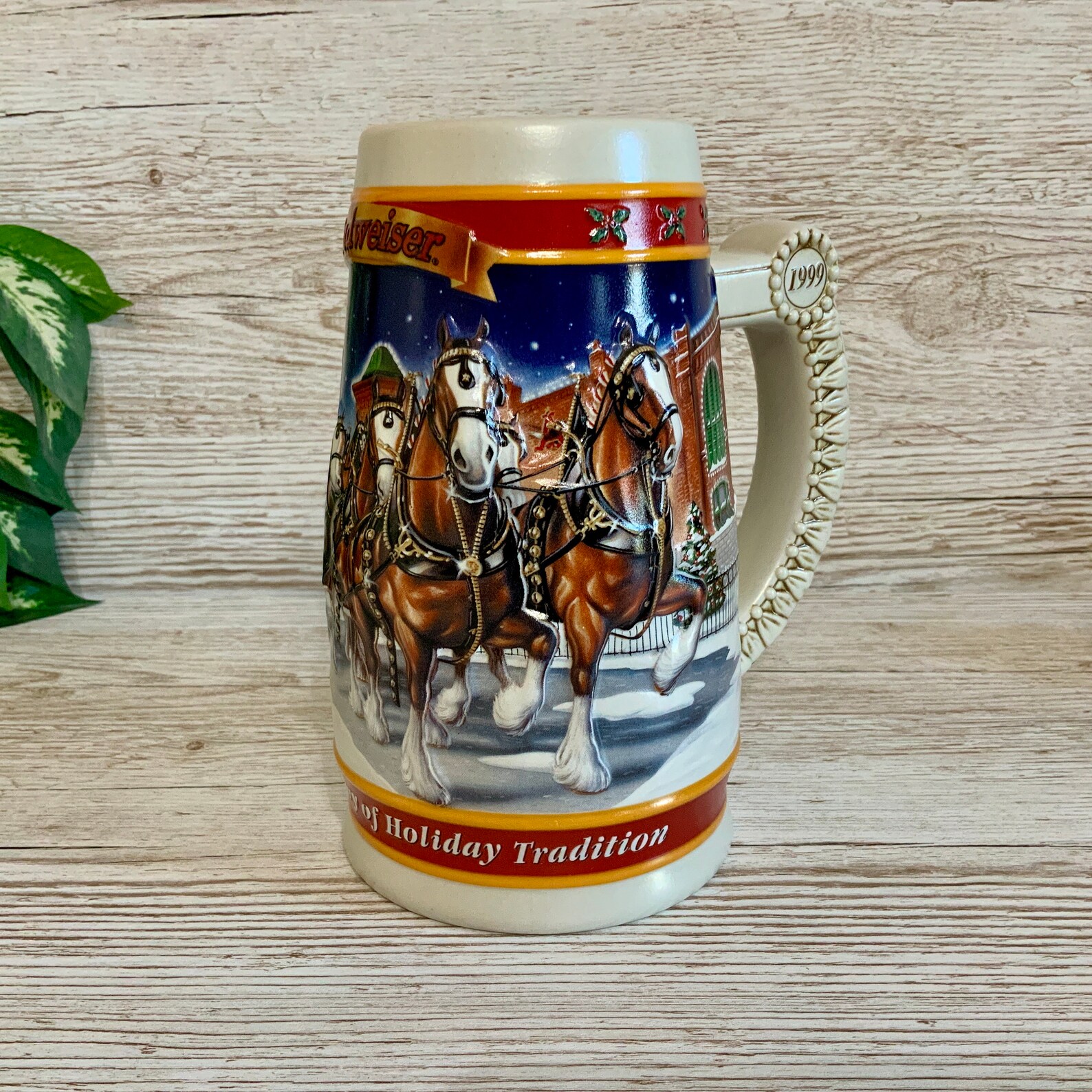 Collectable Budweiser Beer Stein a Century of Tradition Etsy