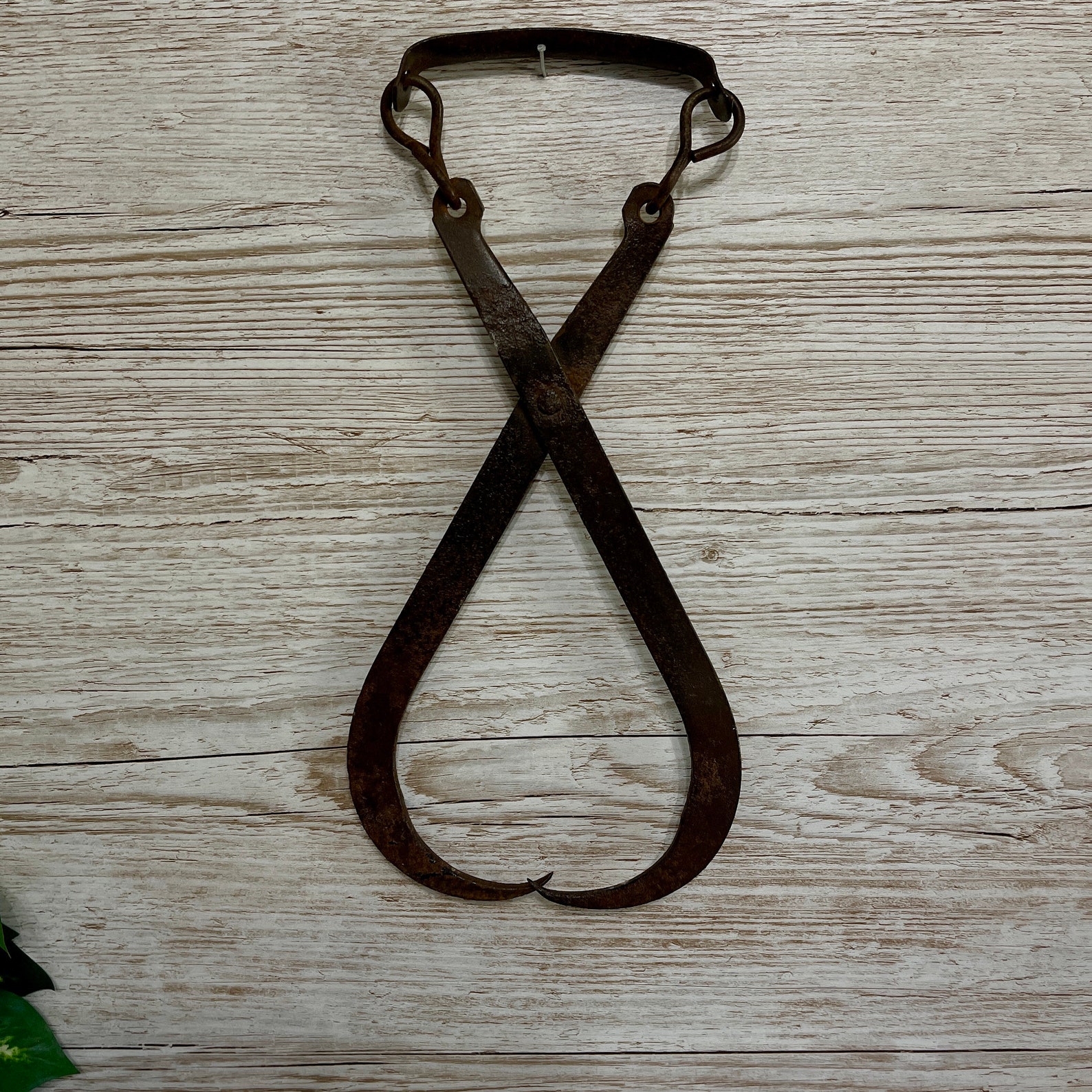 Vintage Block Ice Tongs Antique Tools Rustic Farm House Etsy