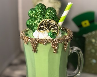 Fake Hot Cocoa St. Patric's Day Mike Shake