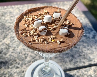 Fake martini's Chocolate/S'more/marshmallows for any time