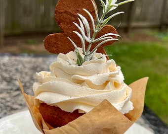 Fake Cupcake, Gingerbread Cupcakes, Christmas decor