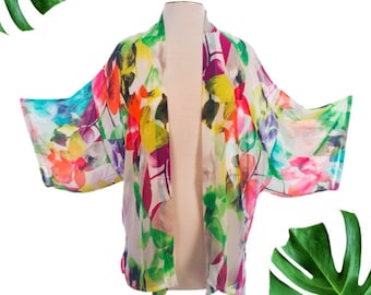 Tropical Parade Deca Kimono