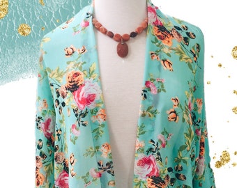 Tahiti Garden Deca Kimono