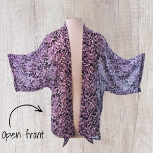 Lilac Pebble Deca Kimono image 2