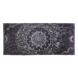 Large Silk Georgette Rectangular Scarf