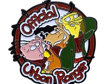 Urban Rangers Badge Pin - “Eds” Version (Ed Edd n Eddy)