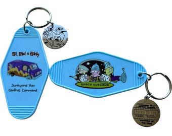 Space Outlaws Junkyard Keychain - Ed Edd n Eddy
