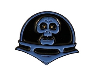 Spooky Space Ghost - Pin - Black