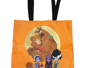 Ghoul School Canvas Tote Bag
