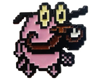 Courage the Cowardly Dog Cartoon Resort Pin