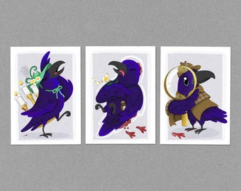 Three Crows Make a Murder – A Playful Take on a Murder of Crows