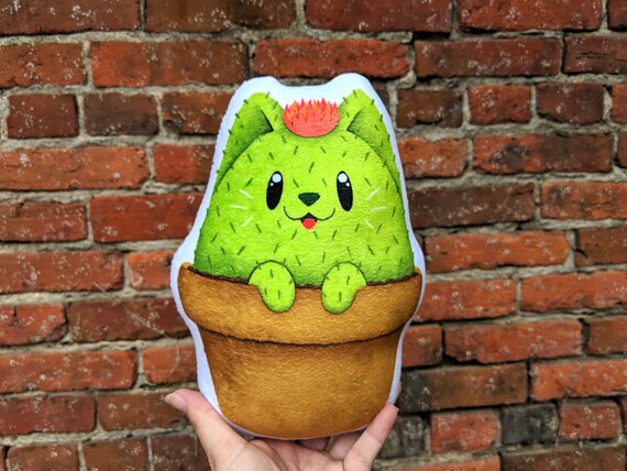 cactus cat plush