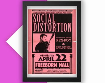 Rancid, Rocket From the Crypt Club Gig Poster Print - Etsy