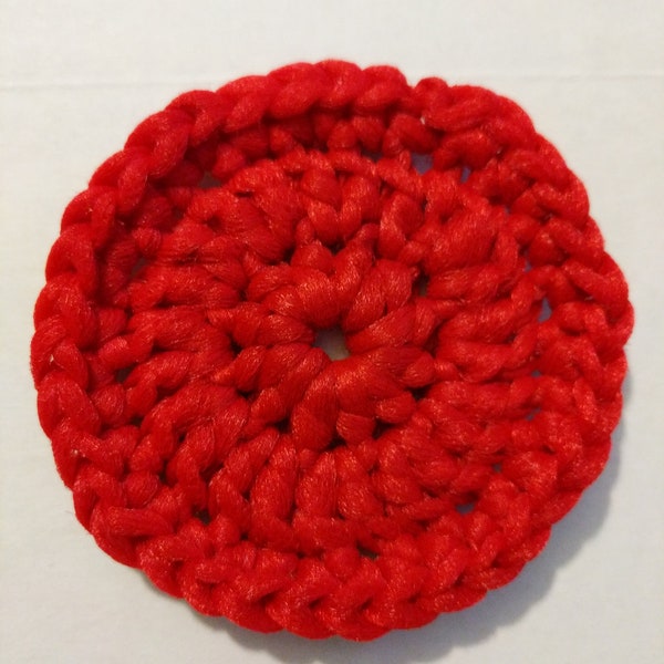 Handmade light duty scrubbies